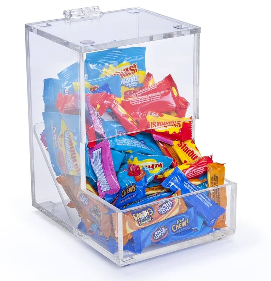 Amazon.co.jp: displays2go Tabletopキャンディディスペンサー